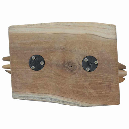 Étoile de Noël Marron 30 x 5 x 45 cm Bois de teck massif