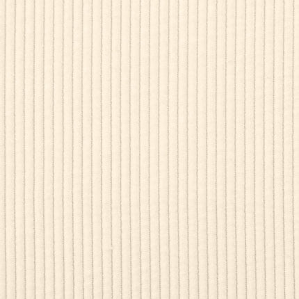 Unité de Sofa Modulaire Sans Accoudoirs 2 pcs Crème