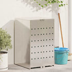 Stockage de Poubelle à Roulettes avec Couvercle à Gaz Relevable pour Poubelle de 240L