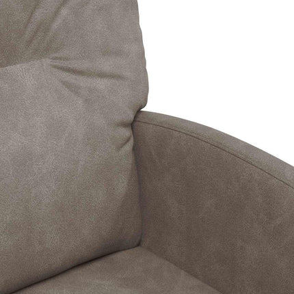 Chaises de salle à manger 2 pcs Gris 57 x 67 x 95 cm Faux cuir