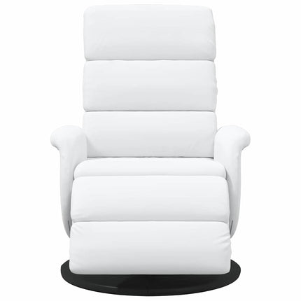 Fauteuil inclinable Blanc 71 x 98 x 106 cm Faux cuir