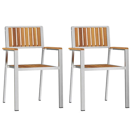 EnsembledeRepasdeJardin Marron AcaciaMassif