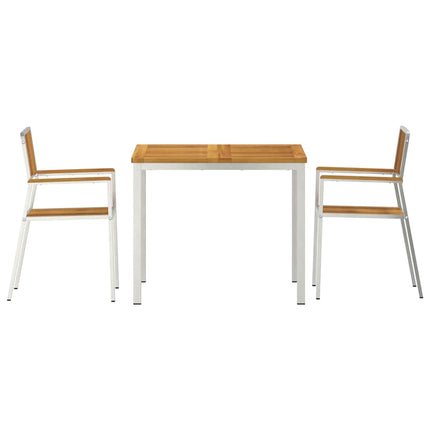 EnsembledeRepasdeJardin Marron AcaciaMassif