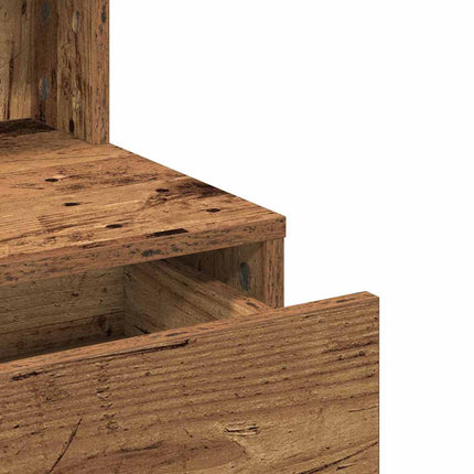 Table de Toilette avec tiroir Bois ancien 80 x 41 x 134.5 cm