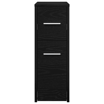 Meuble de salle de bain fin Chêne noir 22 x 44 x 61.5 cm