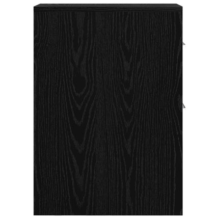 Meuble de salle de bain fin Chêne noir 22 x 44 x 61.5 cm