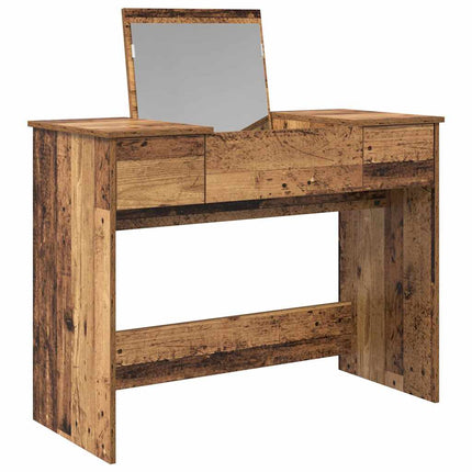 Table de Toilette avec tiroir Bois ancien 100 x 45 x 76 cm