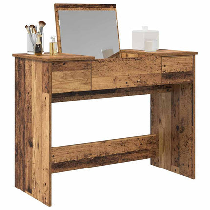 Table de Toilette avec tiroir Bois ancien 100 x 45 x 76 cm