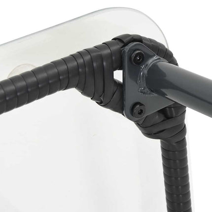 Table de Jardin Noir 80 x 40 x 45.5 cm Poly rotin