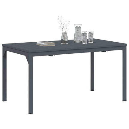 Table d'Extension Anthracite 180 x 80 x 76 cm Acier