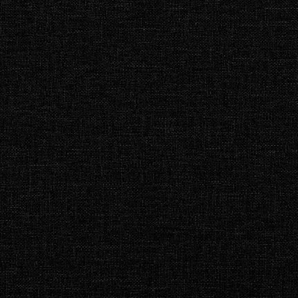 Canapé à Haut Dossier Noir 109 x 56 x 121 cm tissu