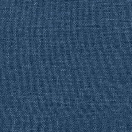 Canapé à Haut Dossier Bleu 109 x 56 x 121 cm tissu