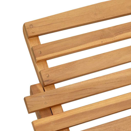 Transat Marron 184 x 55 x 59 cm Bois de teck massif