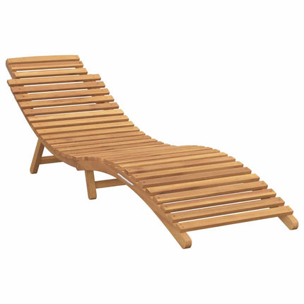Transat Marron 184 x 55 x 59 cm Bois de teck massif