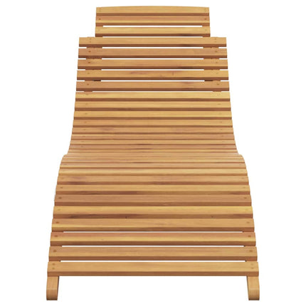 Transat Marron 184 x 55 x 59 cm Bois de teck massif