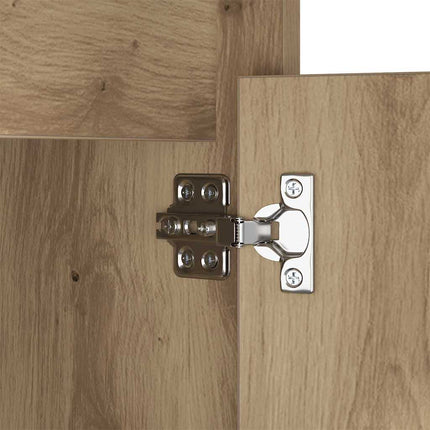 Armoire de chevet LED chêne artisanal 38 x 34 x 61 cm