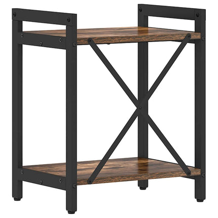 Bibliothèque Chêne fumé 40 x 30 x 48.5 cm Bois d'ingénierie