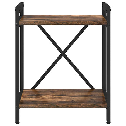 Bibliothèque Chêne fumé 40 x 30 x 48.5 cm Bois d'ingénierie