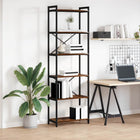 Bibliothèque Chêne fumé 60 x 30 x 188 cm Bois d'ingénierie