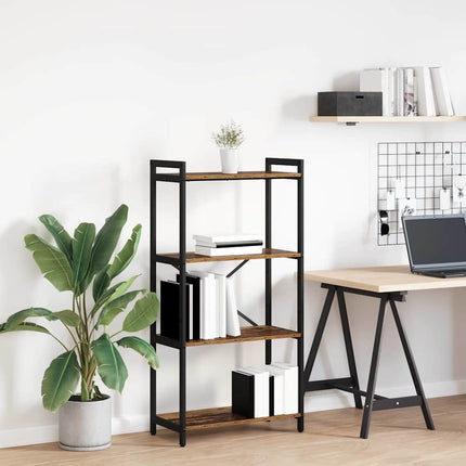 Bibliothèque Bois ancien 60 x 30 x 118 cm Bois d'ingénierie