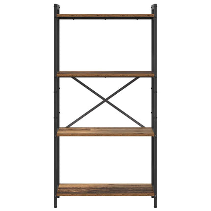 Bibliothèque Bois ancien 60 x 30 x 118 cm Bois d'ingénierie