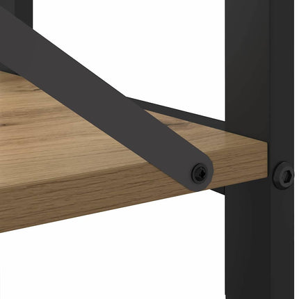 Bibliothèque chêne artisanal 60 x 30 x 83 cm Bois d'ingénierie