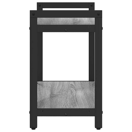 Bibliothèque Sonoma gris 60 x 30 x 48.5 cm Bois d'ingénierie