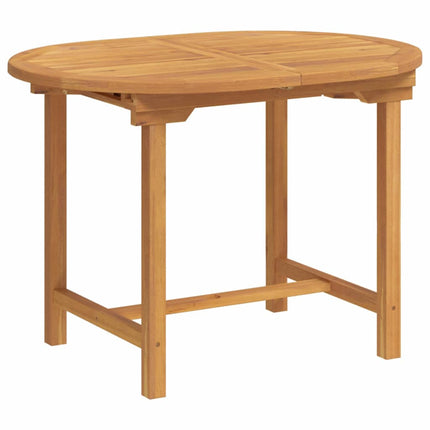 Ensemble de salle à manger pour jardin 5 pcs Marron