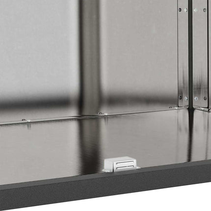 Meuble de rangement de cuisine Argenté Acier galvanisé