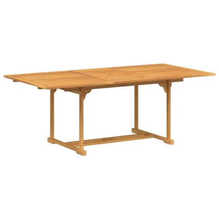 Ensemble de salle à manger pour jardin Autre 7 pcs Marron