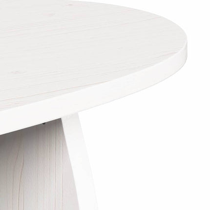 Table basse Blanc Pin massif