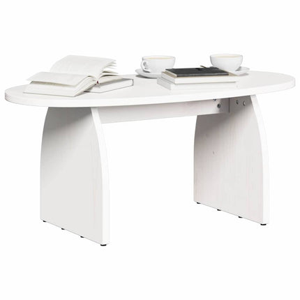 Table basse Blanc Pin massif