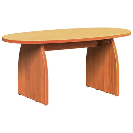 Table basse Brun cire Pin massif