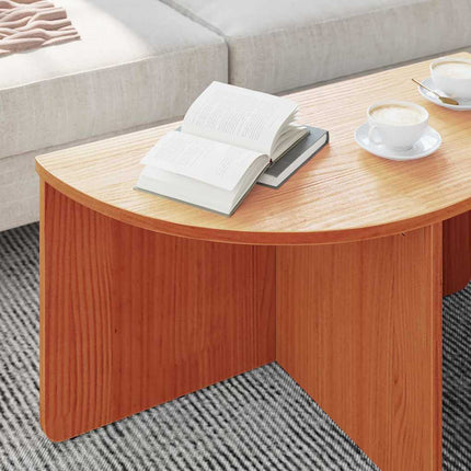 Table basse 2 pcs Marron cire 79 x 39,5 x 40 cm