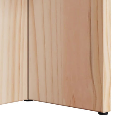 Table basse Naturel 80 x 39,5 x 35 cm Bois de pin massif