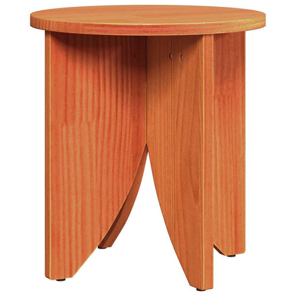 Table basse 2 pcs Marron cire 41,5 x 41,5 x 44 cm