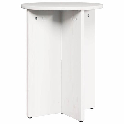 Table basse 2 pcs Blanc 41,5 x 41,5 x 41 cm Bois massif en pin