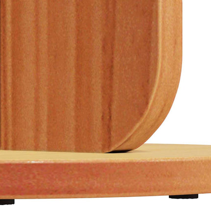 Table d'appoint Marron cire 39.5 x 39.5 x 53.5 cm