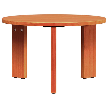 Table basse 3 pcs Marron cire 47,5 x 47,5 x 27 cm