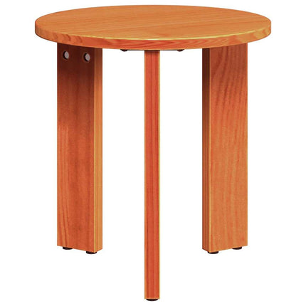 Table basse 3 pcs Marron cire 47,5 x 47,5 x 27 cm