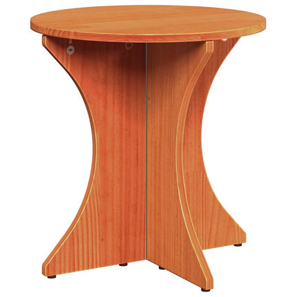 Table basse 2 pcs Marron cire 46 x 46 x 47 cm