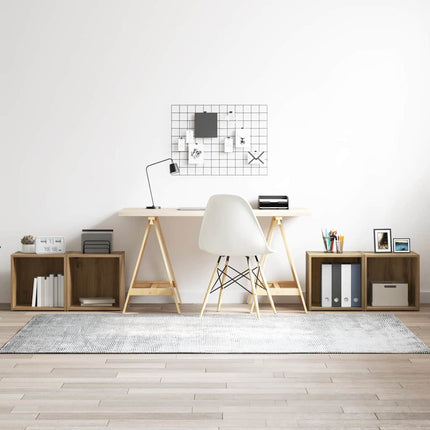 Ensemble meuble TV 4 pcs Chêne artisanal 37 x 35 x 37,5 cm