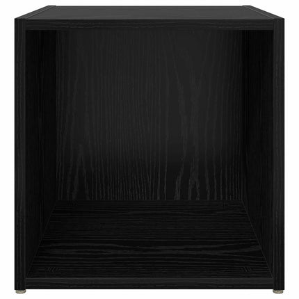 Ensemble meuble TV Montage mural 4 pcs Noir 37 x 35 x 37,5 cm