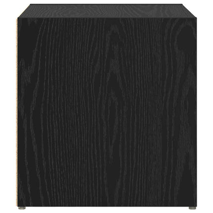 Ensemble meuble TV Montage mural 4 pcs Noir 37 x 35 x 37,5 cm