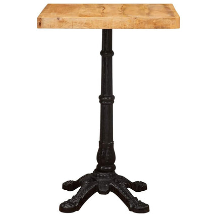 Table bistrot Marron 50 x 50 x 76 cm Bois de mangue massif