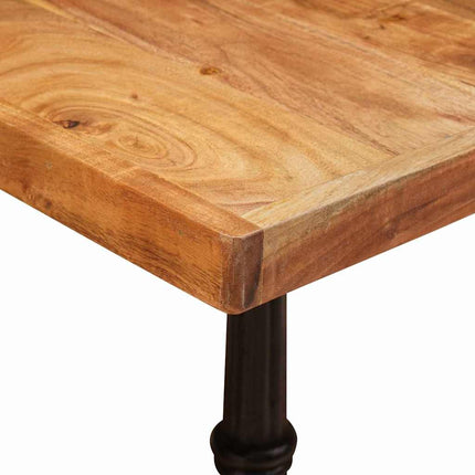Table bistrot Marron 50 x 50 x 76 cm Bois d'Acacia Massif