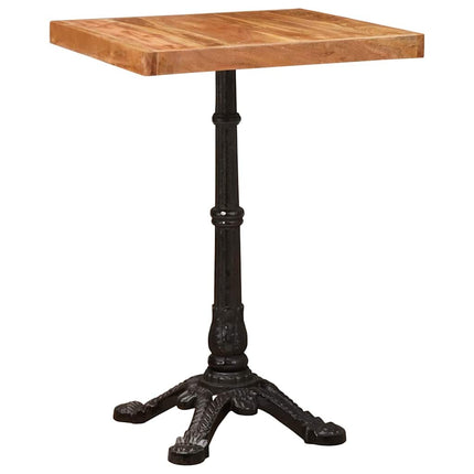 Table bistrot Marron 50 x 50 x 76 cm Bois d'Acacia Massif