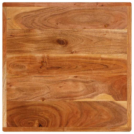 Table bistrot Marron 50 x 50 x 76 cm Bois d'Acacia Massif