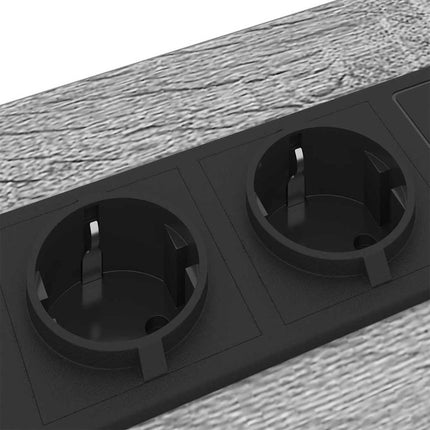 Table de chevet Sonoma gris 30 x 48 x 61 cm Bois d'ingénierie