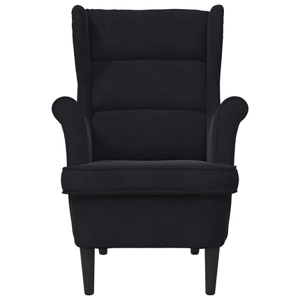 Fauteuil Noir 71 x 92 x 91 cm Velours
